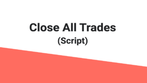 Close All Trades MT4 Script