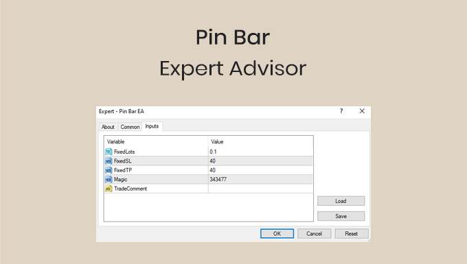 pin bar expert advisor